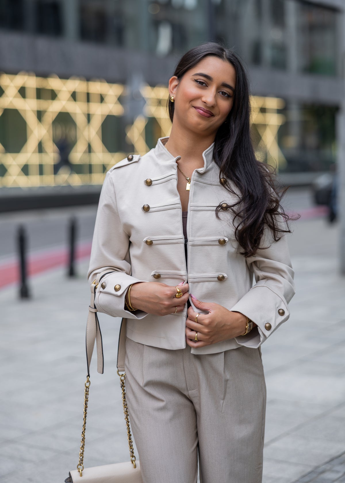Marynarka Napoleonka Beige