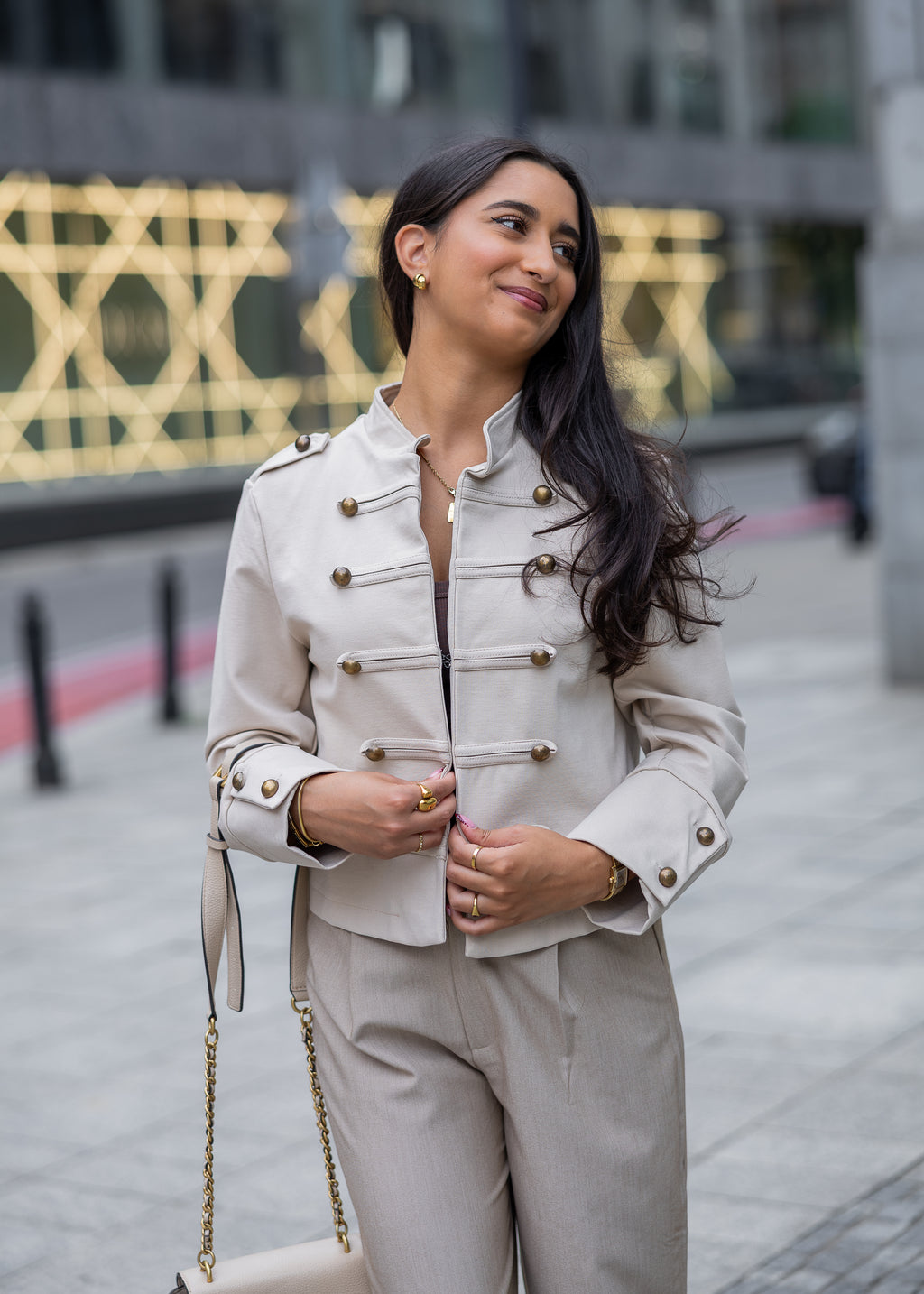 Marynarka Napoleonka Beige