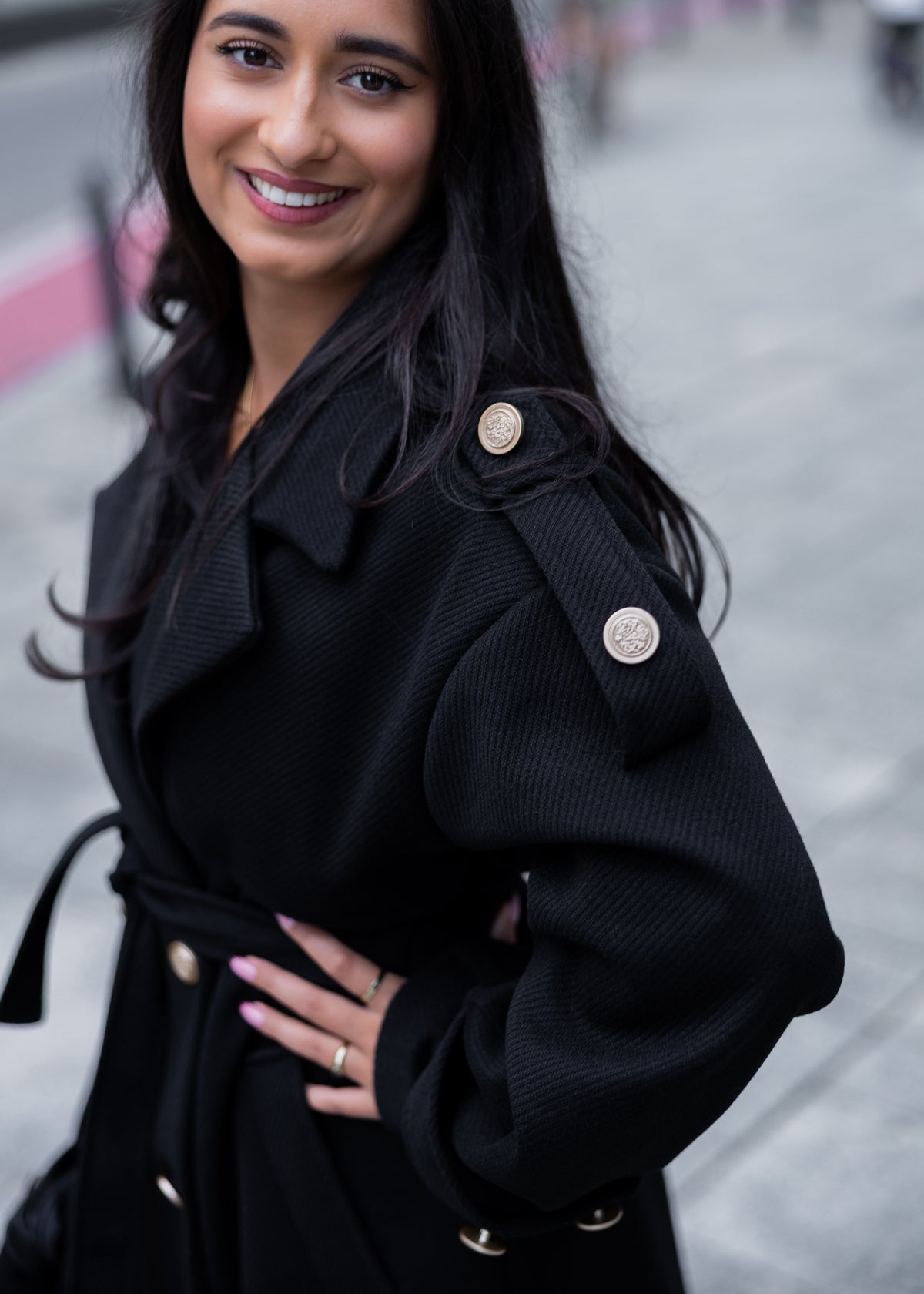 Płaszcz Andrea Black
