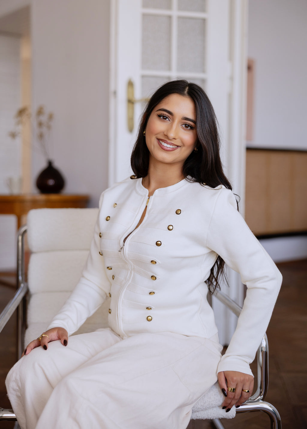Sweter Napoleonka Cream