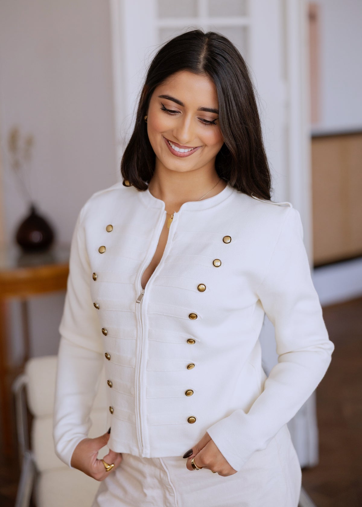 Sweter Napoleonka Cream