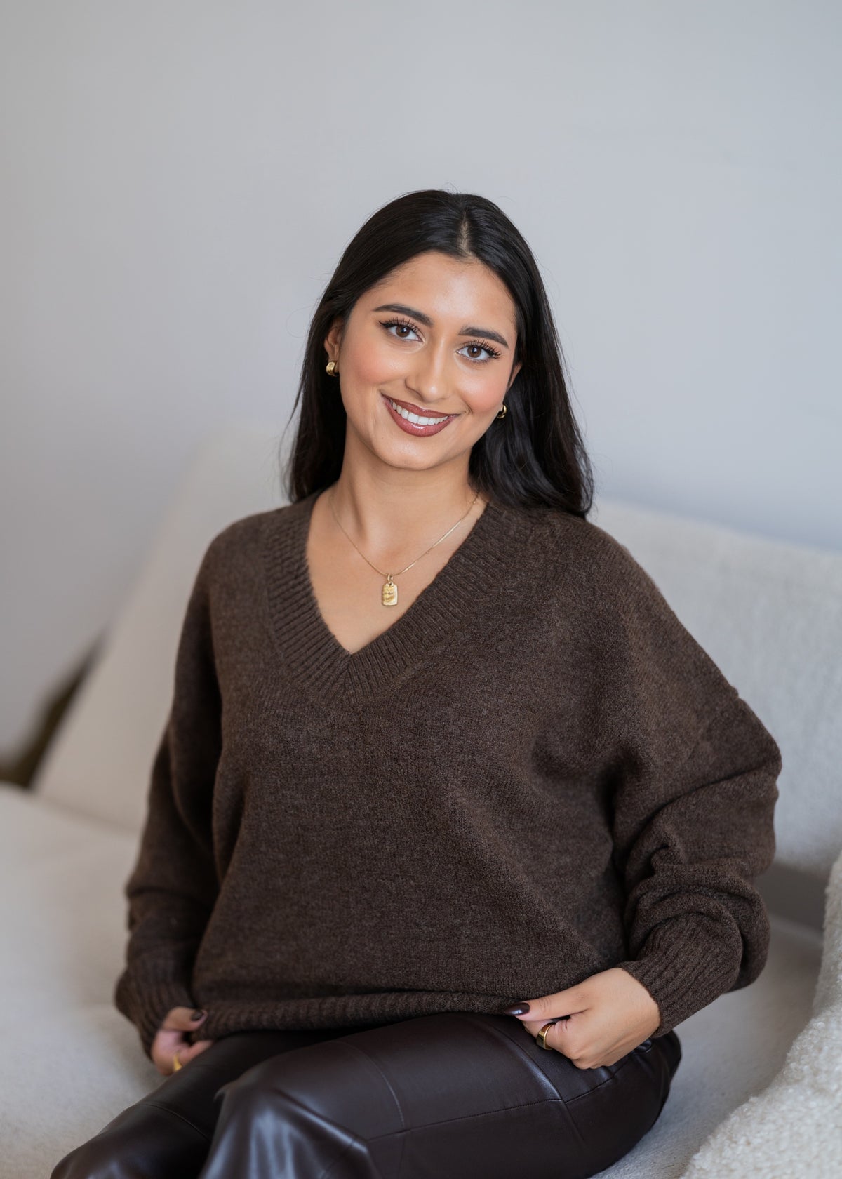 Sweter Mia Brown