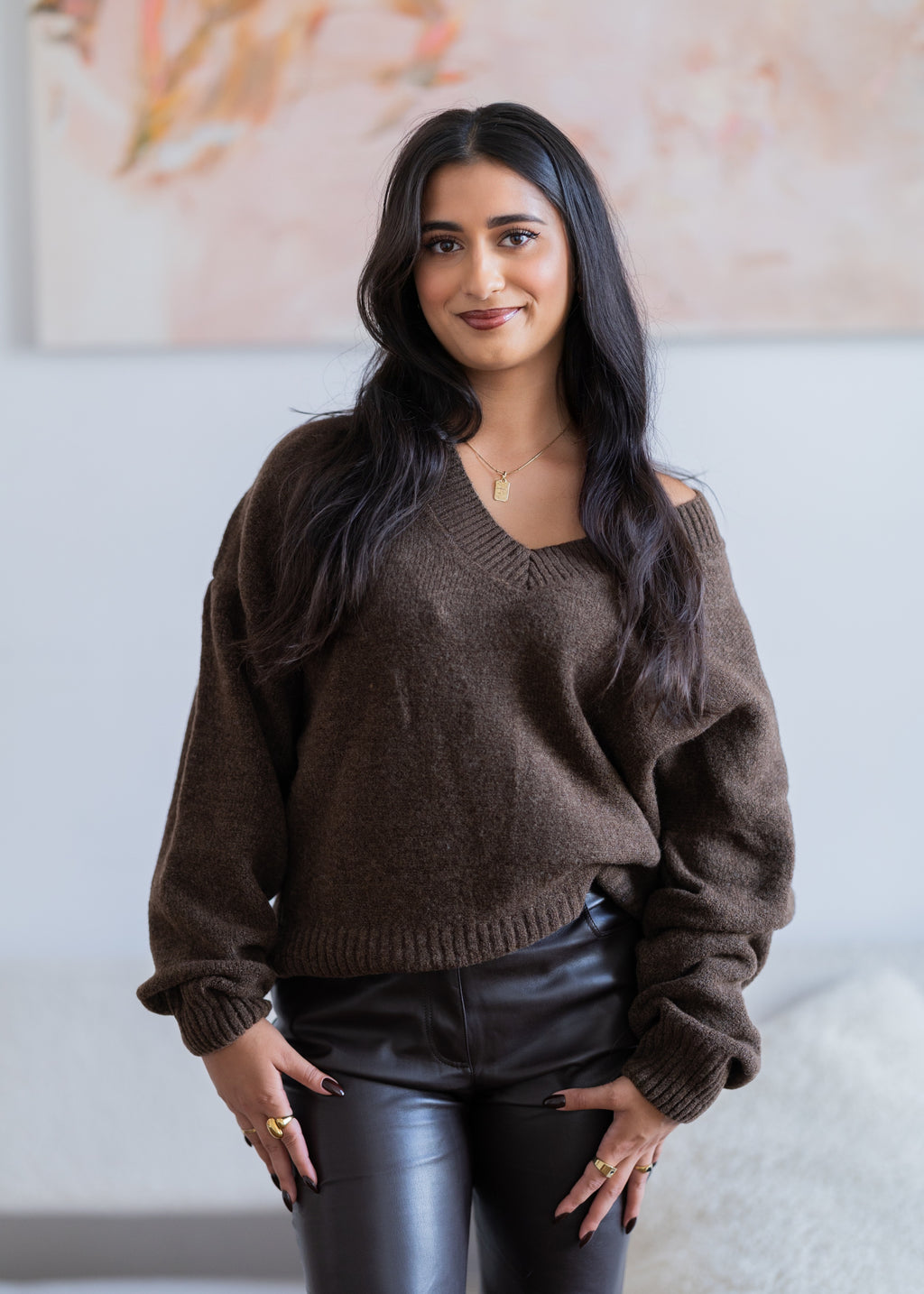 Sweter Mia Brown