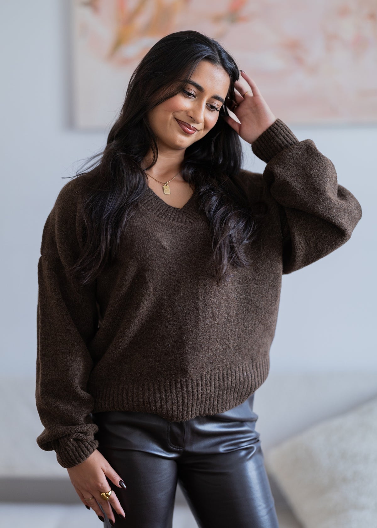 Sweter Mia Brown