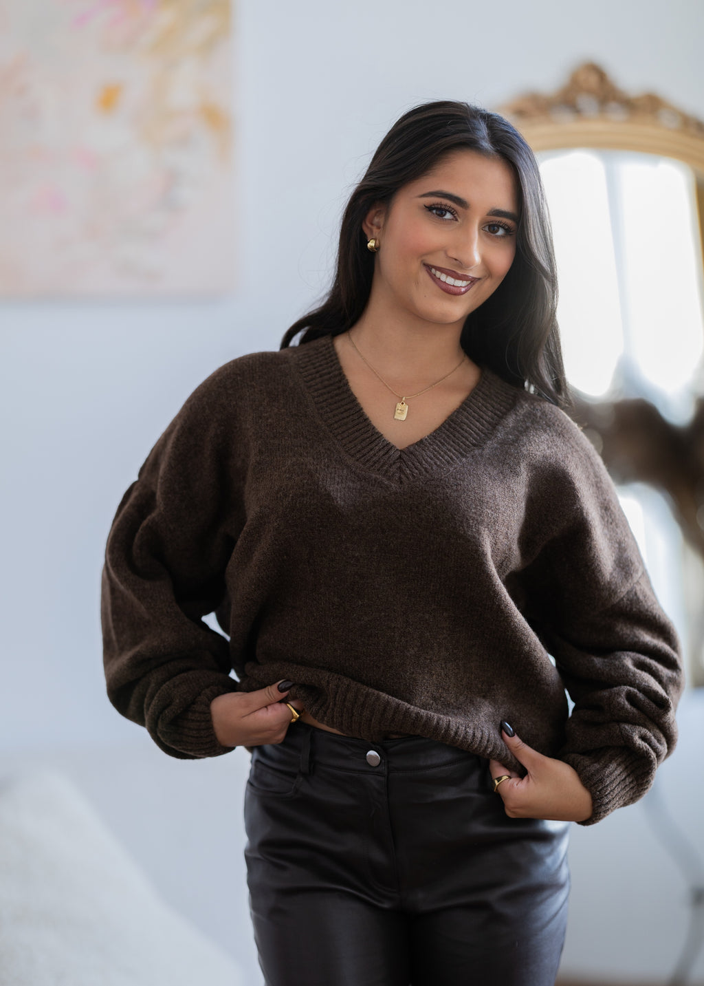 Sweter Mia Brown