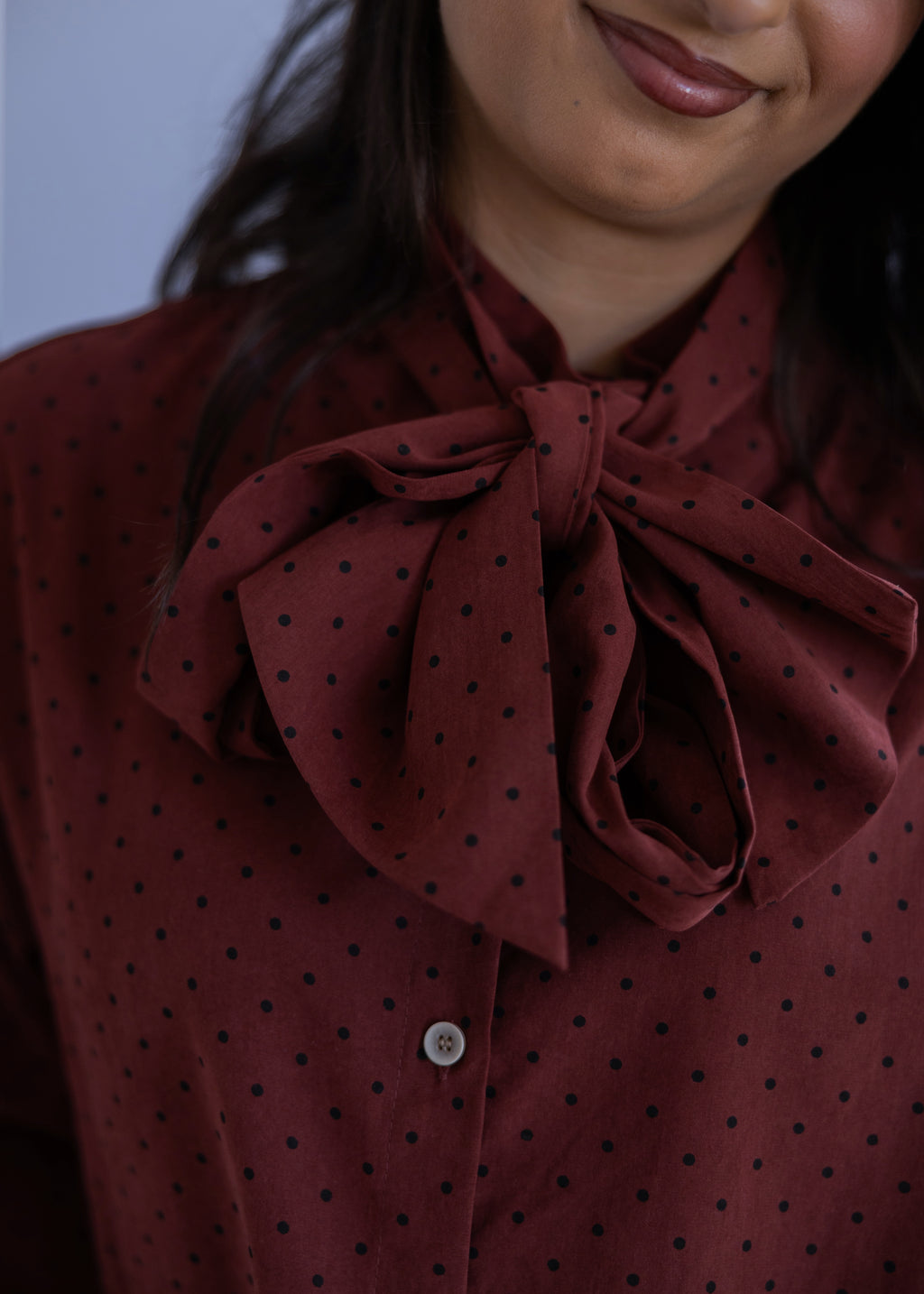 Bluzka Carina Burgundy