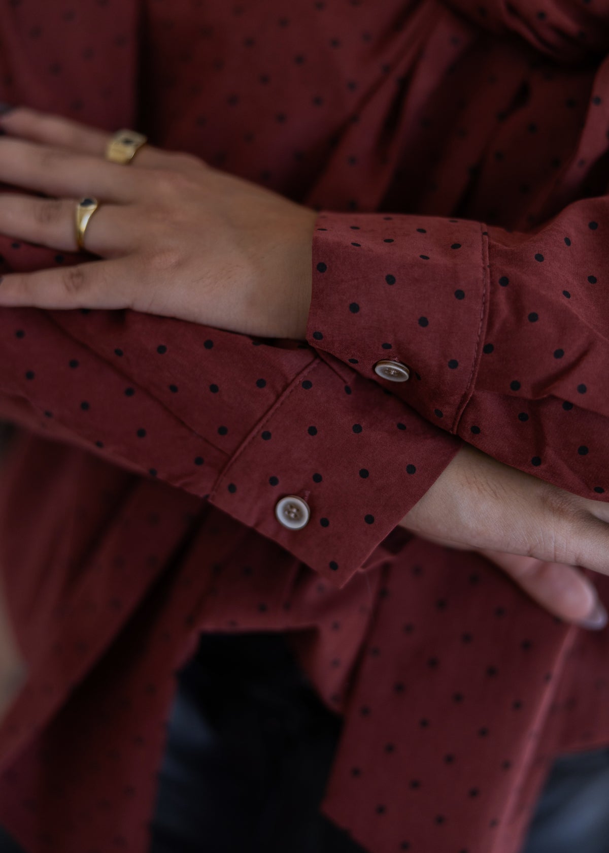 Bluzka Carina Burgundy