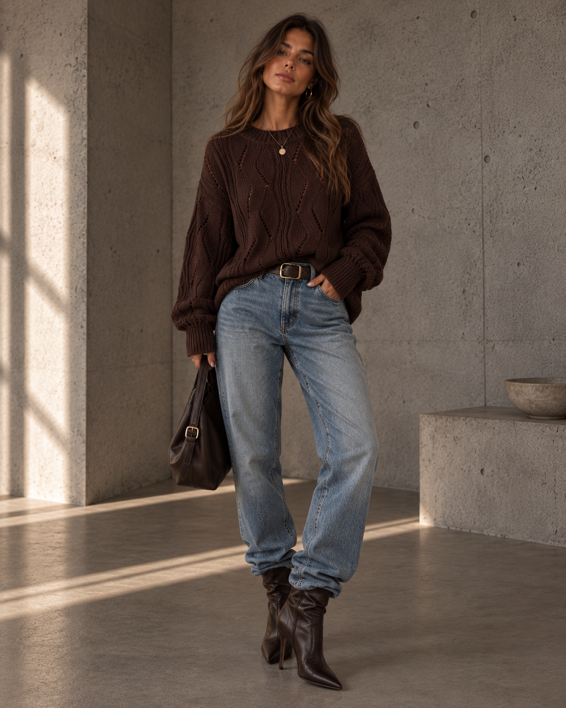 Sweter Aurora Brown