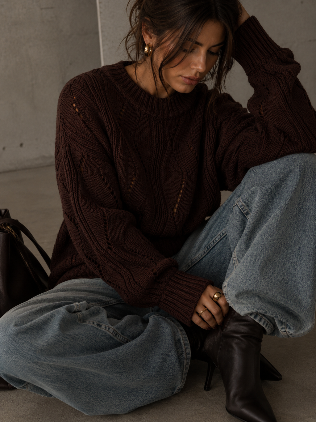Sweter Aurora Brown