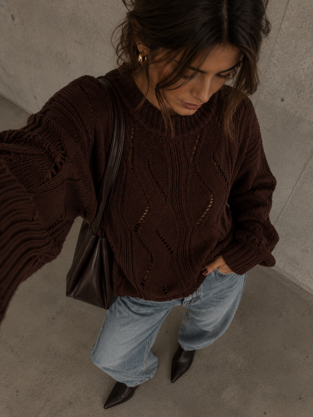 Sweter Aurora Brown