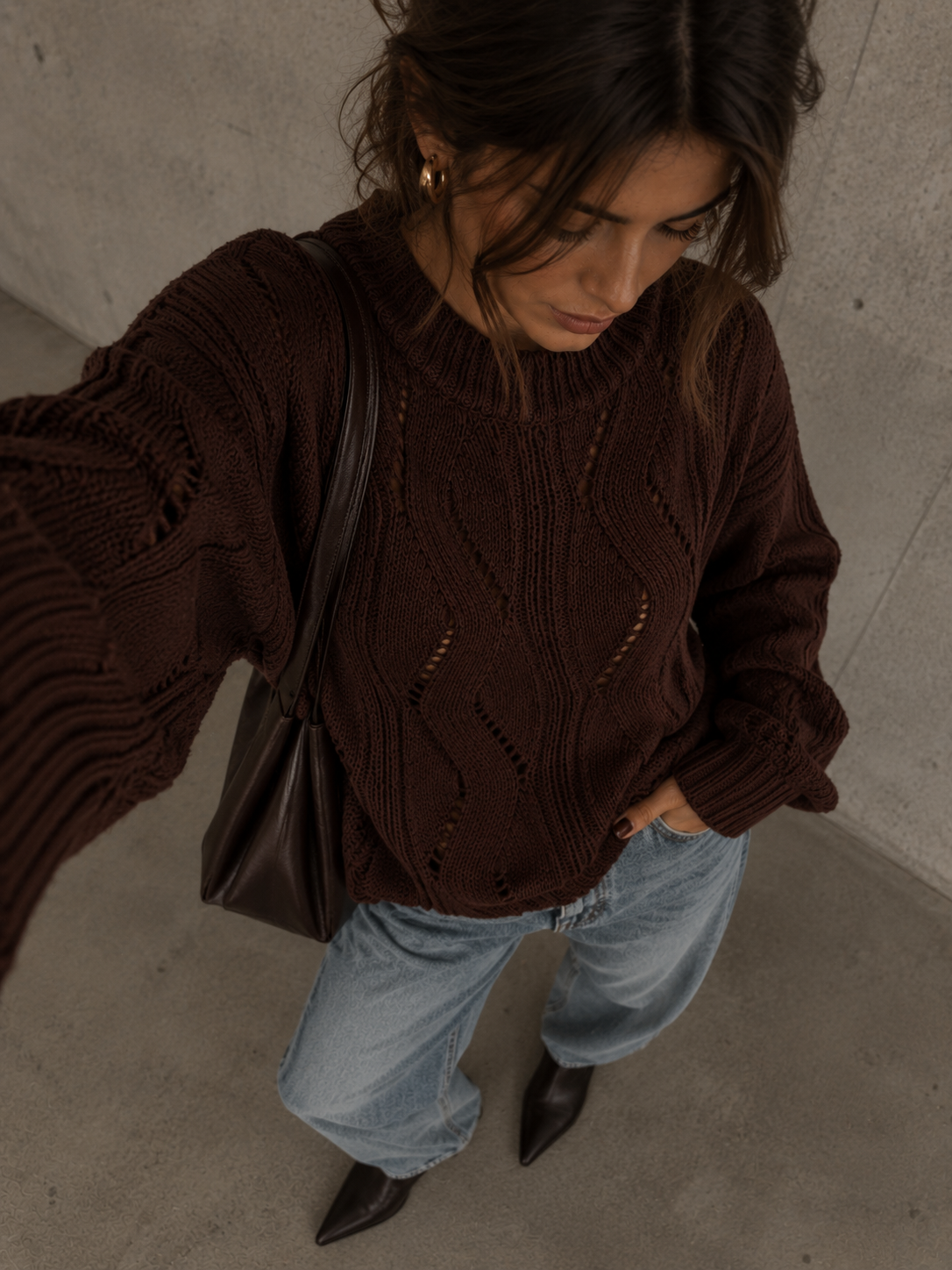 Sweter Aurora Brown