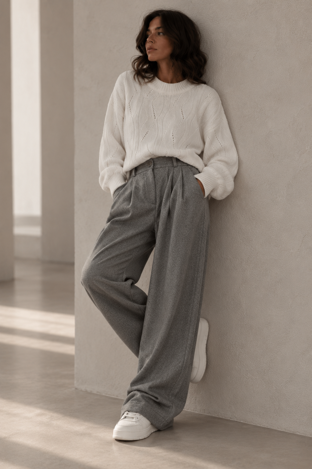 Sweter Aurora Ecru
