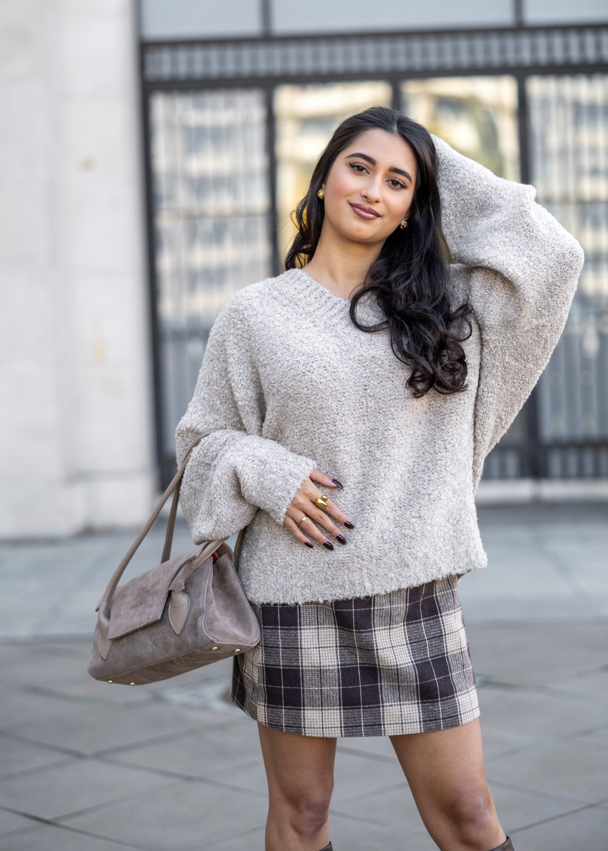 Sweter Elodie Ecru