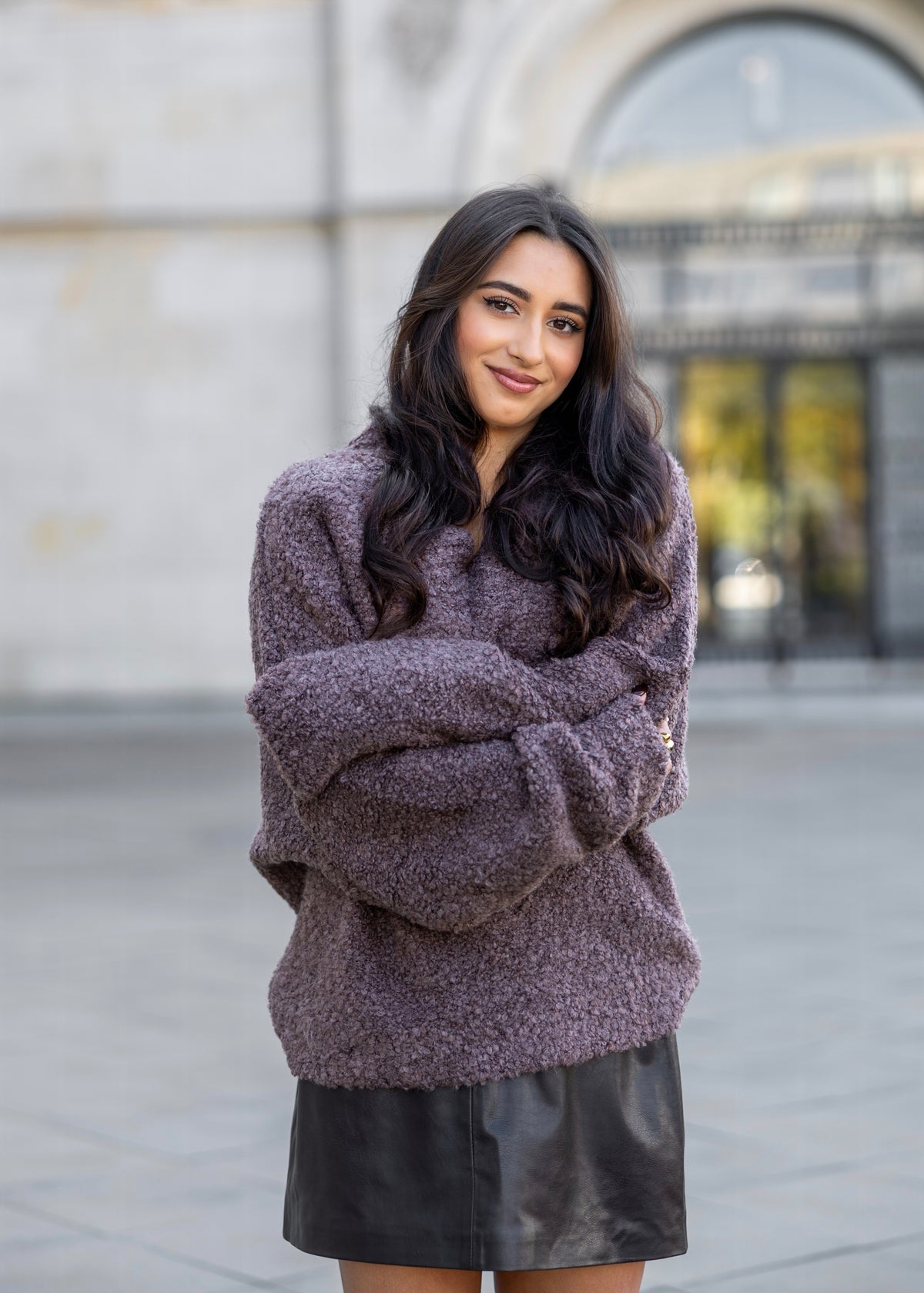 Sweter Elodie Taupe