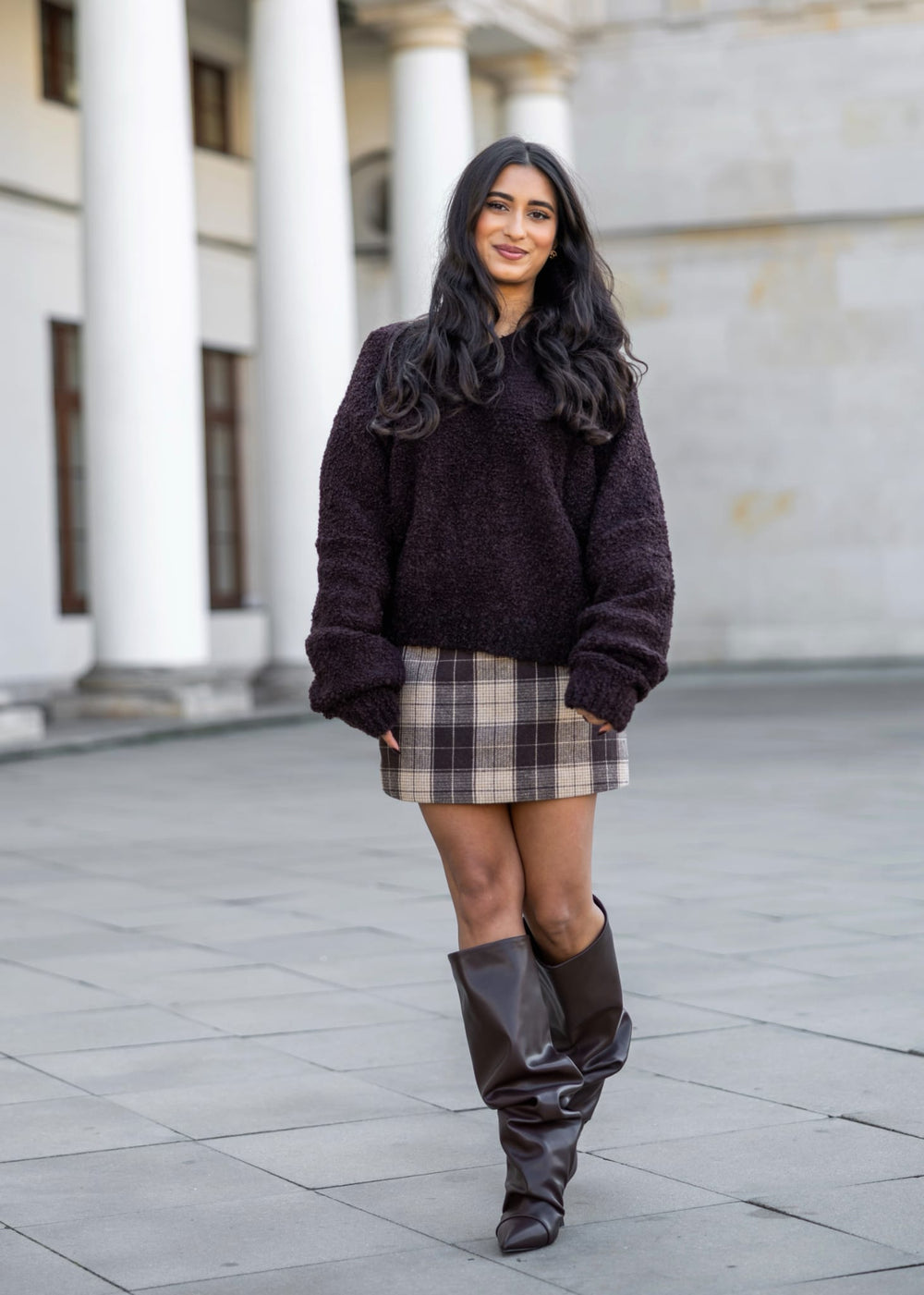 Sweter Elodie Brown