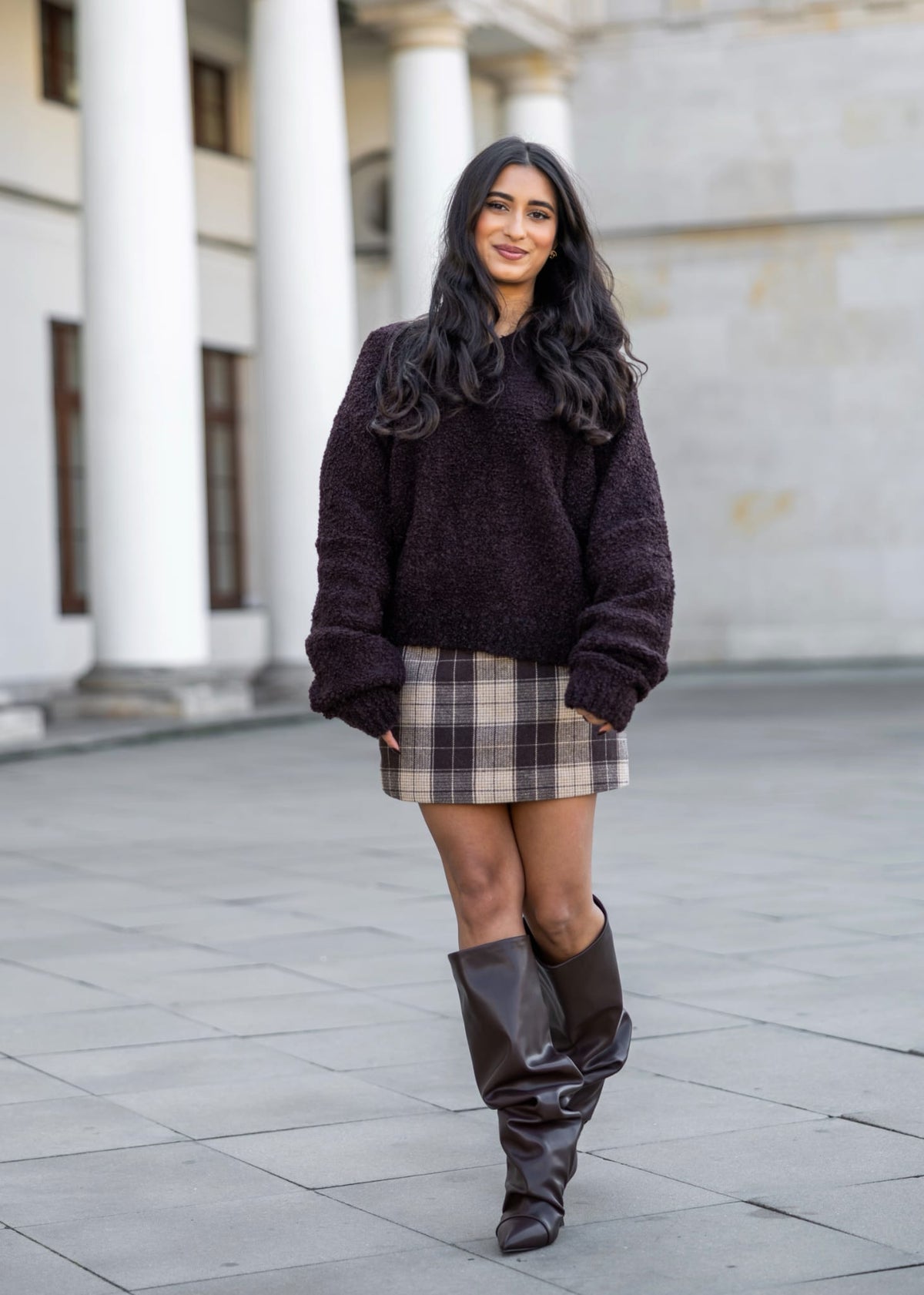 Sweter Elodie Brown
