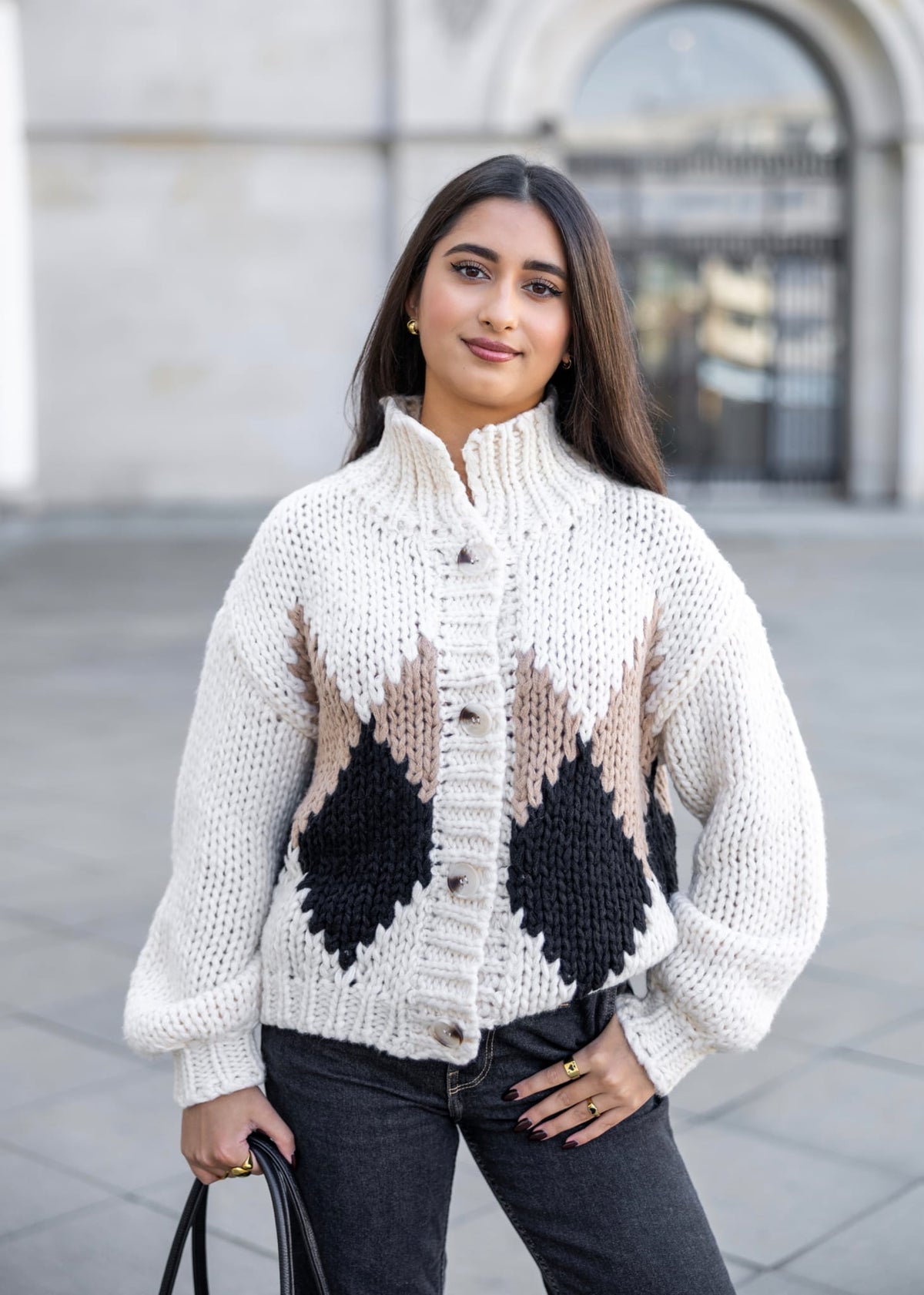 Sweter Colette Cream