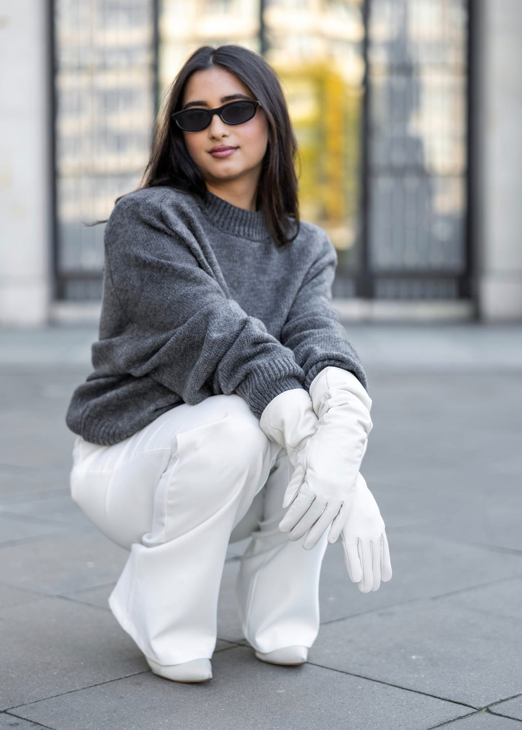 Rękawiczki Sofia White