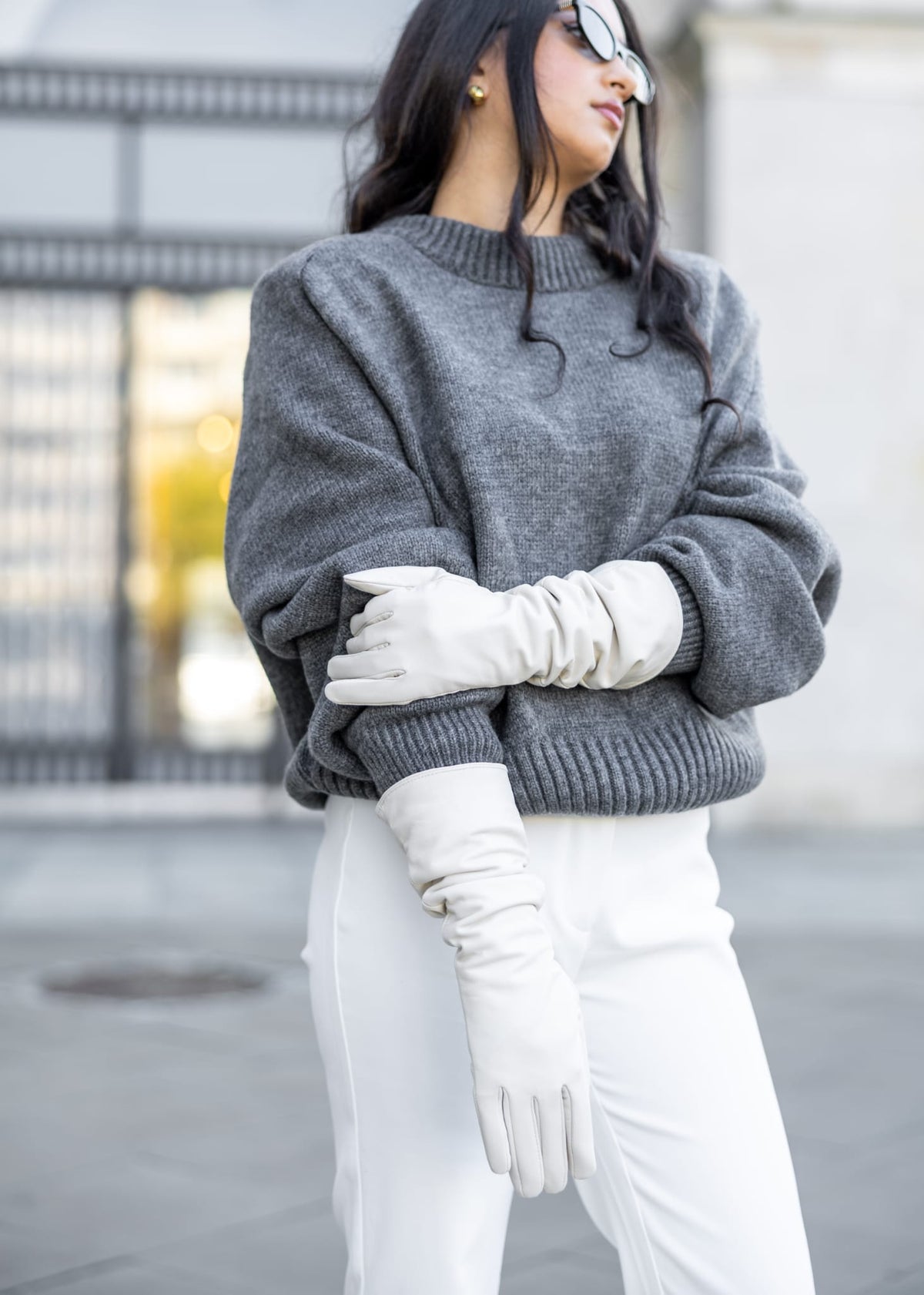 Rękawiczki Sofia White